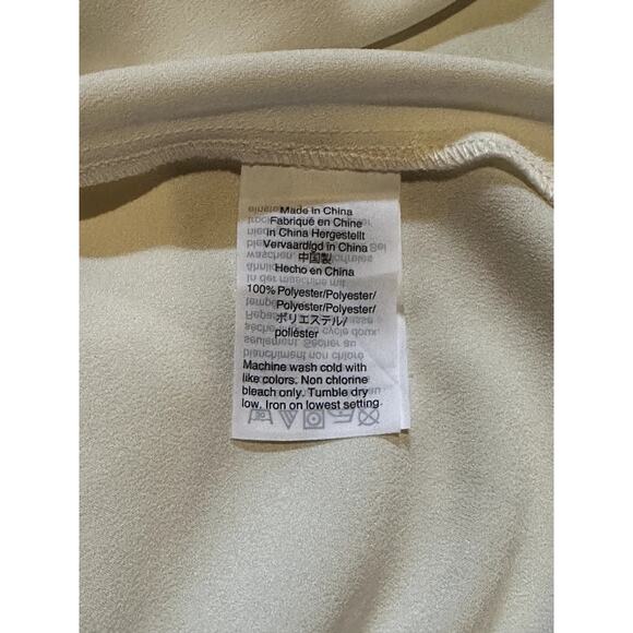 J. Crew NWT 365 Ruffle Neck Shell Satin Crepe Top Women's Size 3X Career Office - Picture 8 of 11